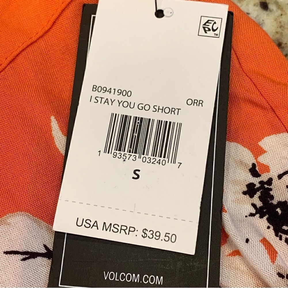 Volcom I Stay You Go Shorts Size Small - Picture 11 of 11